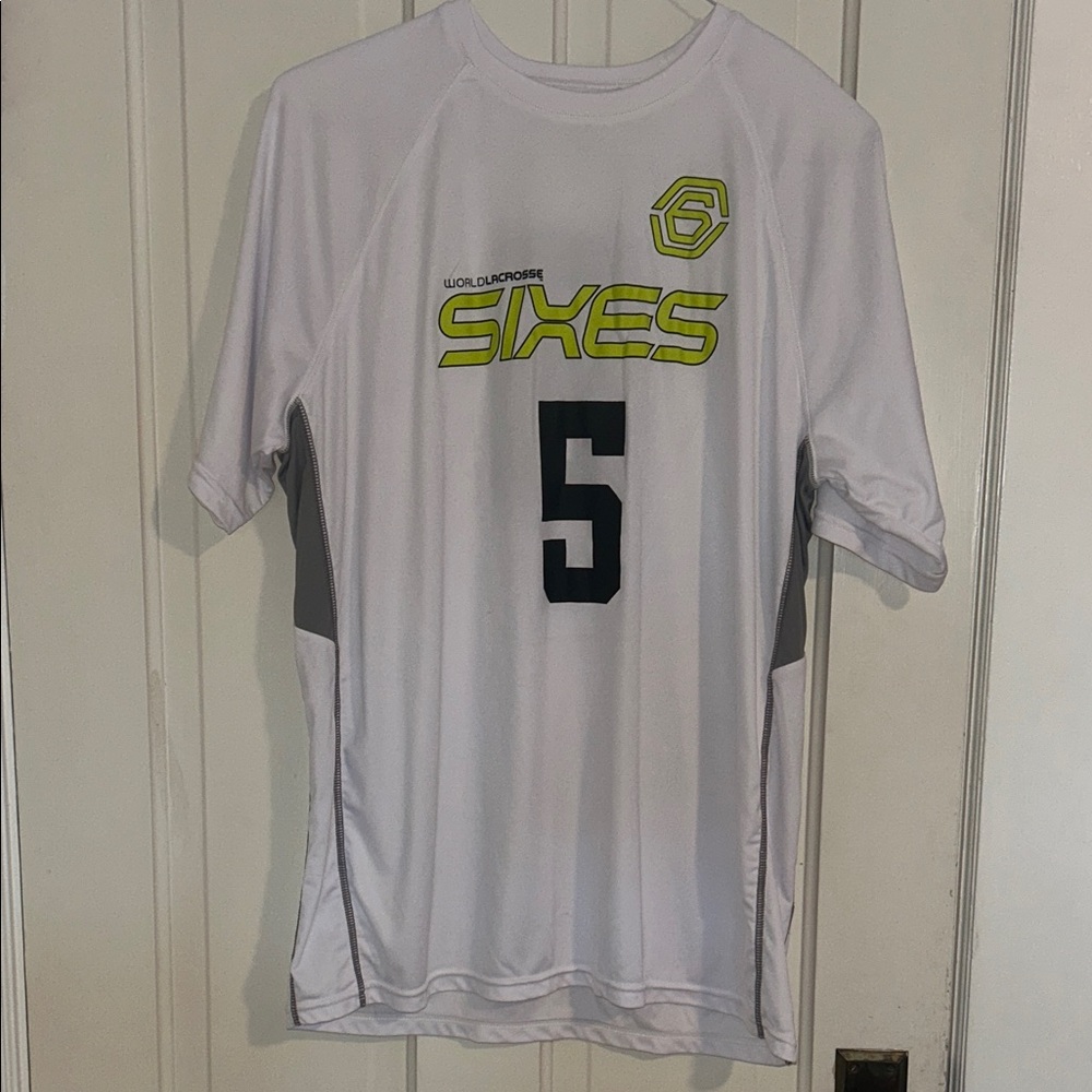 White Sixes World Lacrosse Jersey